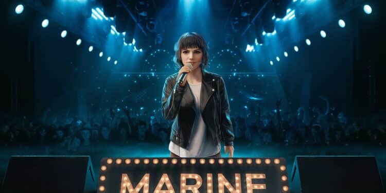 Marine de la Star Academy redore le blason du prénom Marine - Viral Mag Marine Tondelier salue la prestation inspirante de Marine de la Star Academy Deux femmes même prénom unies par leur amour de la région   Viral Mag