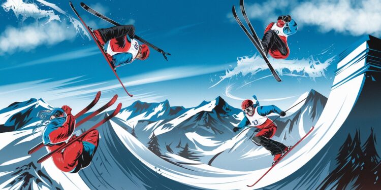 Perrine Laffont et Ben Cavet brillent à Val Saint Côme  Découvrez leur performance remarquable lors de lépreuve du parallèle en Coupe du monde de ski de bosses   Viral Mag