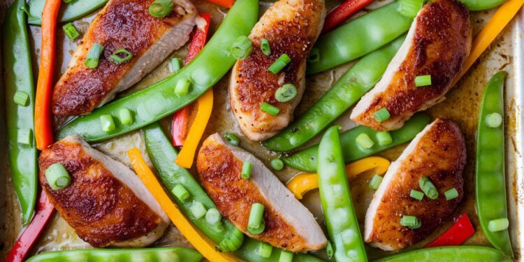 Découvrez notre recette facile et savoureuse de poulet soja ail sur plaque prêt en 40 minutes seulement  Un dîner équilibré et rapide   Viral Mag