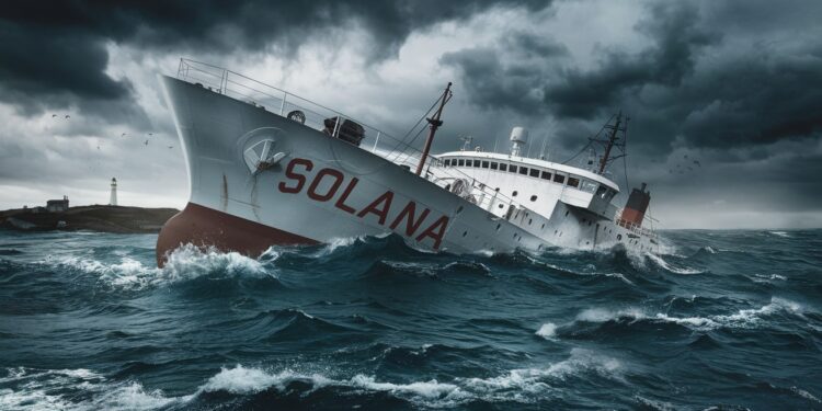 Pourquoi Solana Chute : Les Ballenas Parient Gros - Viral Mag Solana plonge  les gros investisseurs misent sur une baisse Découvrez pourquoi le déblocage de tokens fait trembler le marché    Viral Mag