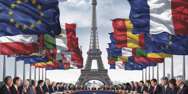 Réunion Cruciale des Dirigeants Européens à Paris ce Lundi - Viral Mag Emmanuel Macron convoque un sommet de crise à Paris lundi pour discuter de la sécurité européenne face aux incertitudes liées à lUkraine et à ladministration Trump   Viral Mag