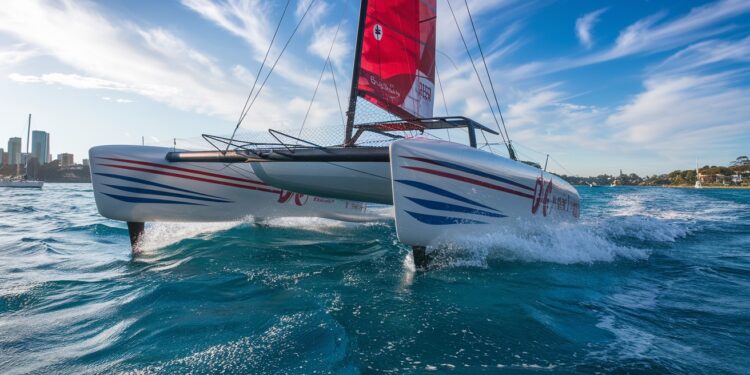 SailGP : Les Britanniques triomphent à Sydney, les Français déçoivent - Viral Mag Retour sur létape australienne du SailGP où les Britanniques lont emporté dans une finale à suspense Déception pour les Français   Viral Mag