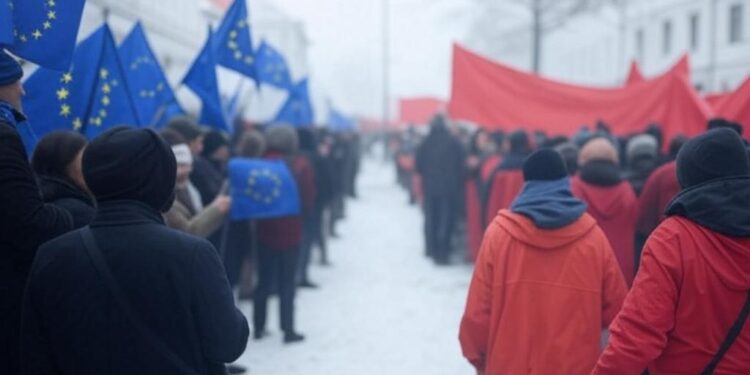 Slovaquie : Familles Divisées par la Politique Prorusse - Viral Mag Un fossé générationnel déchire la Slovaquie face au virage prorusse de Fico Manifestations tensions familiales  que se passe t il vraiment    Viral Mag