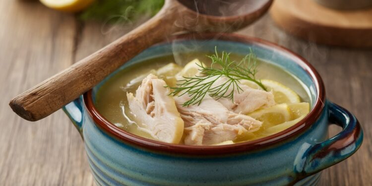 Soupe au poulet citronnée : un réconfort rapide et sain - Viral Mag Cette soupe au poulet citronnée réchauffe le corps et lâme en seulement 20 minutes Découvrez notre recette simple et savoureuse parfaite pour un repas léger et réconfortant   Viral Mag
