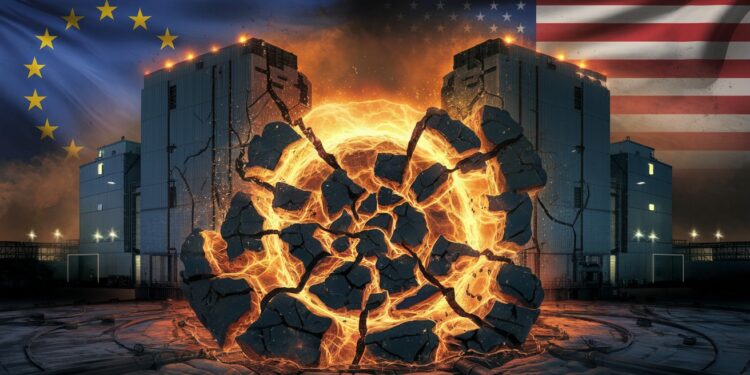 Tchernobyl : Le Retour du Spectre Nucléaire en Europe - Viral Mag Alors que les tensions montent entre lEurope et les États Unis le risque nucléaire refait surface avec la mobilisation de 10 000 soldats européens La France face au dilemme sécurité liberté Viral Mag