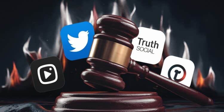 Trump Media Poursuit Juge Brésilien pour Restrictions Réseaux Sociaux - Viral Mag Trump Media a intenté une action en justice contre un juge brésilien laccusant dentraver la liberté dexpression avec ses restrictions sur les réseaux sociaux   Viral Mag