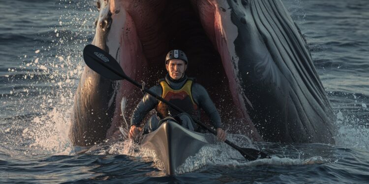 Incroyable mésaventure pour un kayakiste chilien  Avalé brièvement par une baleine à bosse il a finalement été recraché sain et sauf   Viral Mag