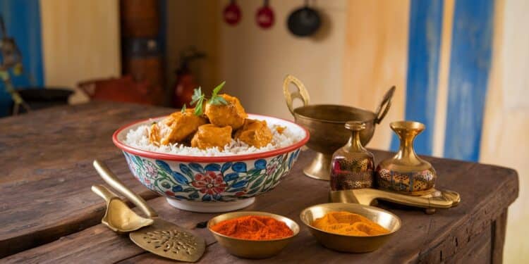 Une Délicieuse Recette de Poulet au Beurre Indien Facile à Réaliser au Slow-cooker - Viral Mag Découvrez comment préparer un succulent poulet au beurre indien au slow cooker en suivant notre recette détaillée étape par étape Un plat familial réconfortant et savoureux    Viral Mag