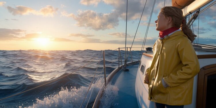 Violette Dorange, 23 Ans, Boucle son Premier Vendée Globe - Viral Mag Violette Dorange benjamine du Vendée Globe 2024 2025 boucle son tour du monde en solitaire à seulement 23 ans Retour sur son exploit et sa popularité grandissante Viral Mag