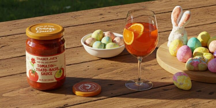 Découvrez 12 pépites Trader Joes pour 2025  sauces italiennes vins uniques et douceurs de Pâques À shopper sans tarder    Viral Mag