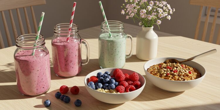 15 Petits-Déjeuners Faciles à Tester Ce Printemps - Viral Mag Découvrez 15 recettes de petits déjeuners rapides et savoureux pour le printemps Smoothies toasts œufs  des idées simples qui vont vous régaler    Viral Mag