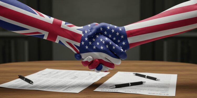 Accord Économique UK-USA : Quels Enjeux pour 2025 ? - Viral Mag 24032025 Le Royaume Uni et les USA avancent vers un accord économique majeur Fin des droits de douane en vue Les négociations sintensifient mais à quel prix Viral Mag