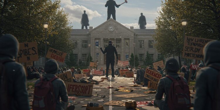 Actions Disproportionnées des USA : L’ONU Réagit - Viral Mag Répression des militants propalestiniens aux USA lONU dénonce des abus Que se passe t il vraiment sur les campus Cliquez pour tout savoir Viral Mag