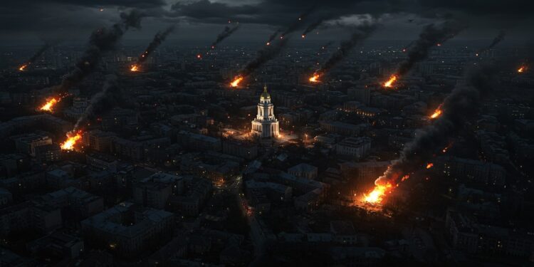 Attaques Russes sur Kiev : Drame et Réactions Internationales - Viral Mag 23032025 Dans la nuit Kiev pleure 3 morts dont un enfant sous les drones russes Que feront les pourparlers en Arabie saoudite face à cette tragédie Viral Mag