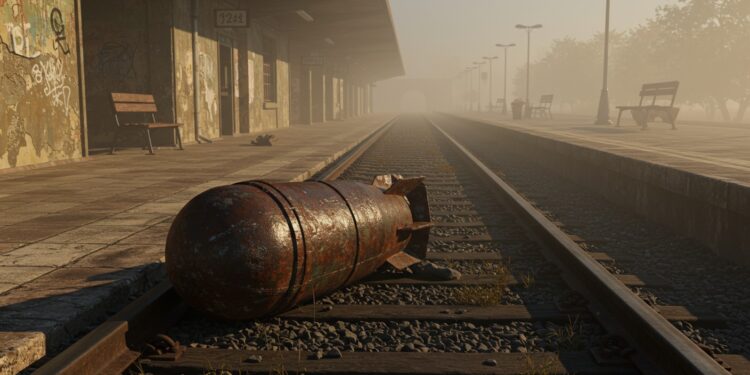 Bombe de la Seconde Guerre Mondiale Paralysée Gare du Nord - Viral Mag Trafic stoppé à Gare du Nord une bombe WWII découverte Chaos déviations et déminage en cours Lisez pour tout savoir Viral Mag