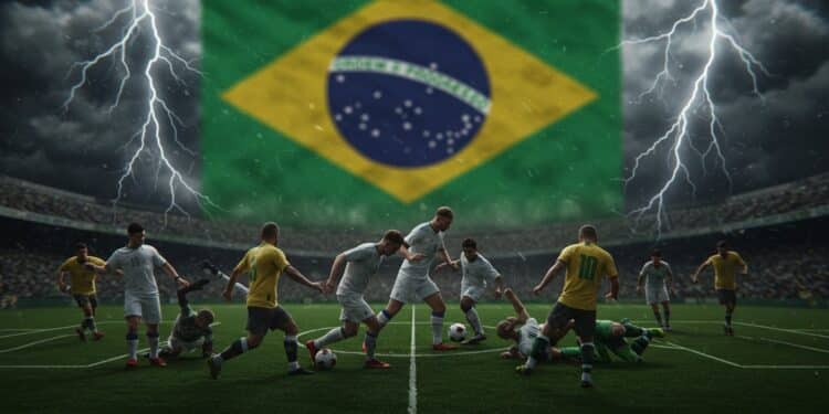 Brésil-Argentine 2026 : Le Chaos Avant le Choc - Viral Mag 25032025 Le Brésil sombre dans le flou avant daffronter lArgentine en qualifs 2026 Défense fébrile attaque perdue la Seleção au bord du gouffre Cliquez pour savoir Viral Mag