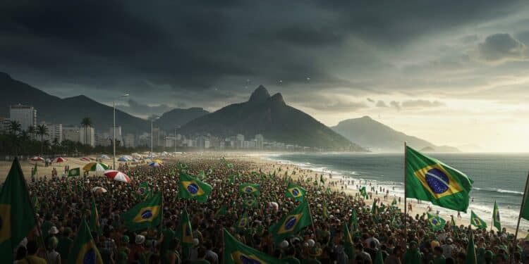 Brésil : La Mobilisation Choc de Bolsonaro Face à la Justice - Viral Mag Un ex président brésilien appelle à une manif géante à Rio Coup dÉtat présumé amnistie que cache cette mobilisation Viral Mag