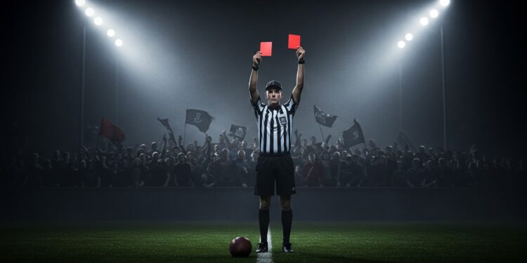 Clément Turpin Critiqué Après l’Expulsion de Hummels - Viral Mag Clément Turpin sous le feu des critiques en Italie après un carton rouge controversé lors dAthletic Bilbao AS Rome Décision juste ou erreur fatale Viral Mag