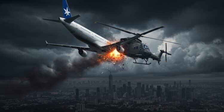 Collision Aérienne à Washington : Un Risque Inacceptable - Viral Mag Une collision mortelle à Washington révèle un danger aérien majeur Découvrez pourquoi les experts exigent des changements urgents Viral Mag