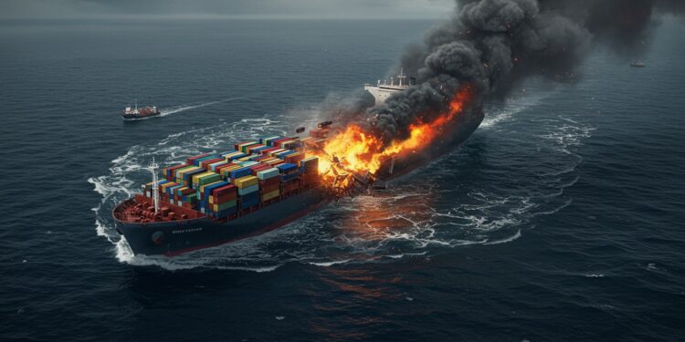 Collision dramatique en mer du Nord  un mort des incendies et une enquête en cours Quelles conséquences pour lenvironnement et la sécurité    Viral Mag