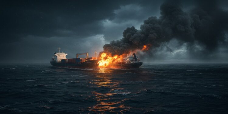 Un capitaine russe arrêté après une collision en mer du Nord Incendie disparu kérosène  que sest il passé  Lenquête dévoile des mystères    Viral Mag