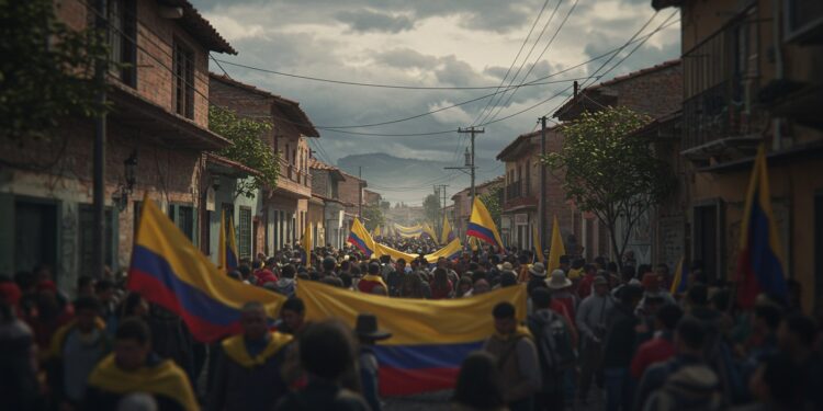 19032025   Des milliers de Colombiens dans la rue pour soutenir Petro et ses réformes Le Parlement dit non mais un référendum pourrait tout changer Que réserve lavenir    Viral Mag