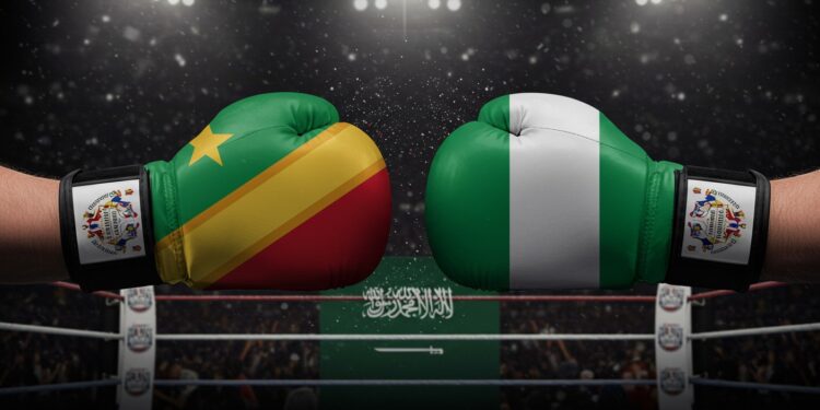 Combat Bakole-Ajagba : Choc des Lourds le 3 Mai - Viral Mag Découvrez le duel explosif Bakole vs Ajagba en demi finale IBF des lourds le 3 mai à Riyad Qui sera le prochain challenger  Suspense garanti    Viral Mag