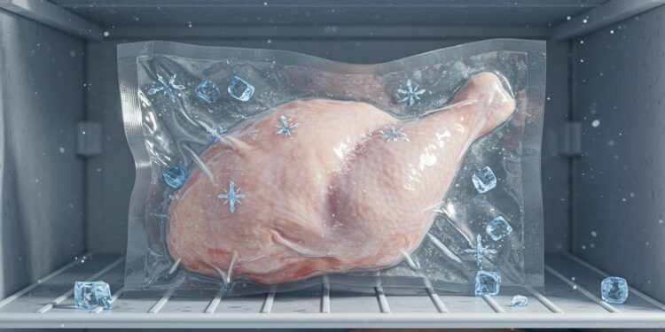 Combien De Temps Peut-On Congeler Du Poulet ? - Viral Mag Le poulet peut il se conserver éternellement au congélateur Découvrez les astuces pour éviter la brûlure de froid et garantir sa fraîcheur Viral Mag