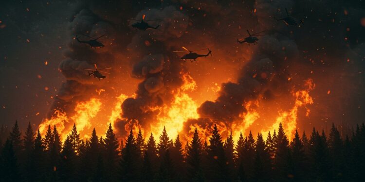 Corée Du Sud : Alerte Feux De Forêt, Mobilisation Massive - Viral Mag 24032025 La Corée du Sud brûle 2600 pompiers et soldats face aux flammes Des milliers dhectares ravagés des vies perdues Jusquoù ira cette catastrophe Viral Mag