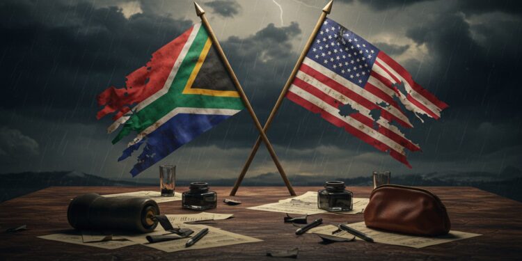 Crise Diplomatique : Washington Expulse l’Ambassadeur Sud-Africain - Viral Mag Relations tendues entre les USA et lAfrique du Sud un ambassadeur renvoyé en 72h Que cache cette escalade inattendue Viral Mag