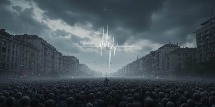Crise en Serbie : Les Tensions Explosent à Belgrade - Viral Mag 20032025 100 000 personnes dans les rues de Belgrade un bruit mystérieux sème la panique canon à son ou simple rumeur La Serbie sembrase mais que cache cette crise Viral Mag