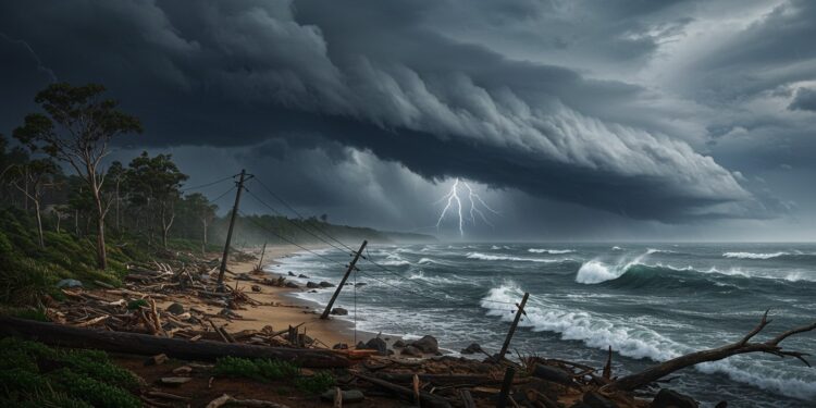 Cyclone Alfred : 80 000 Foyers Sans Électricité en Australie - Viral Mag Le cyclone Alfred menace la côte est australienne laissant 80 000 foyers sans électricité Que va t il se passer samedi    Viral Mag