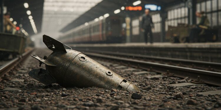 Un obus de la Seconde Guerre mondiale paralyse la gare du Nord TGV Eurostar  trafic stoppé Que se passe t il vraiment  Découvrez le    Viral Mag