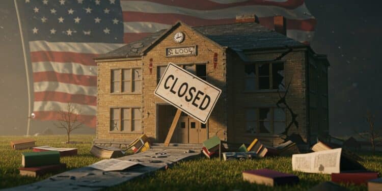 20032025   Le ministère de lÉducation USA bientôt fermé  Les conservateurs crient au fiasco mais que disent les chiffres réels  La réponse va vous surprendre   Viral Mag