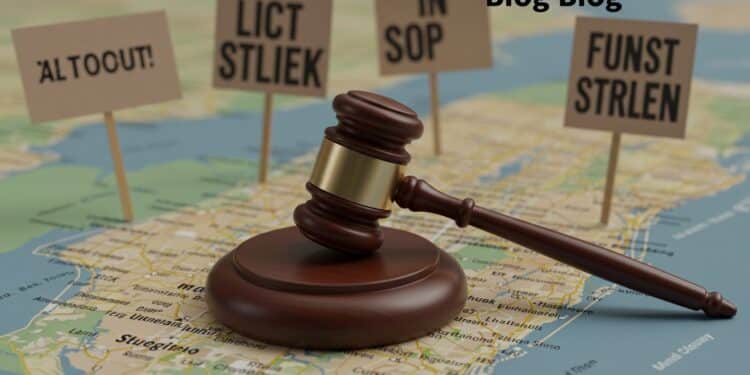 Dépaysement Affaire New York : Une Décision Choc - Viral Mag 19032025 Un juge défie ladministration Trump en délocalisant une affaire explosive près de New York Expulsion ou liberté Le verdict approche Viral Mag