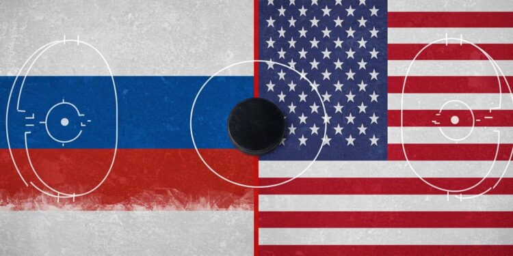 Diplomatie du Hockey : Russie et USA Brisent la Glace ? - Viral Mag Entre guerre en Ukraine et tensions le hockey peut il réchauffer les relations Russie USA Découvrez comment le sport défie la diplomatie Viral Mag