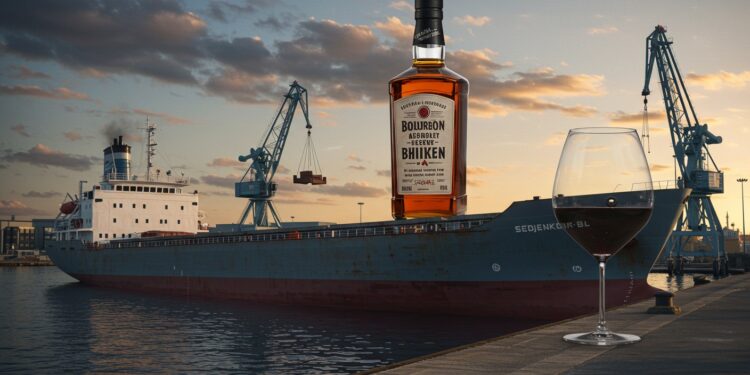 Droits de Douane : L’UE Repousse sa Réponse aux Taxes US - Viral Mag 20032025   LUE repousse ses taxes sur les produits US à mi avril mais quelles conséquences pour le bourbon et le vin  Suspense dans les négociations avec Trump    Viral Mag