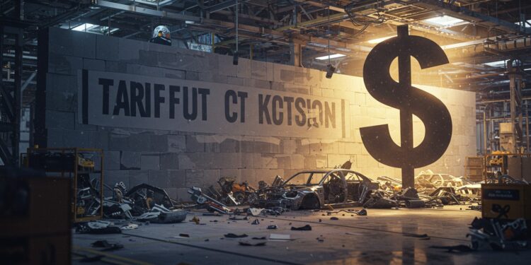 Droits de Douane : Sauvetage ou Chute de l’Auto Américaine ? - Viral Mag Droits de douane de 25 par Trump lindustrie auto US vacille Sauvetage ou désastre Découvrez limpact choc sur les prix et les géants de Detroit Viral Mag