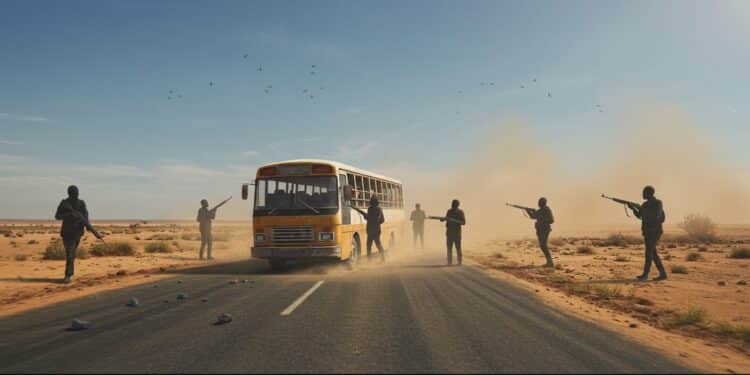 Découvrez lenlèvement choquant dun bus au Mali par des jihadistes présumés Le Sahel sombre t il dans le chaos  Lisez pour tout savoir    Viral Mag