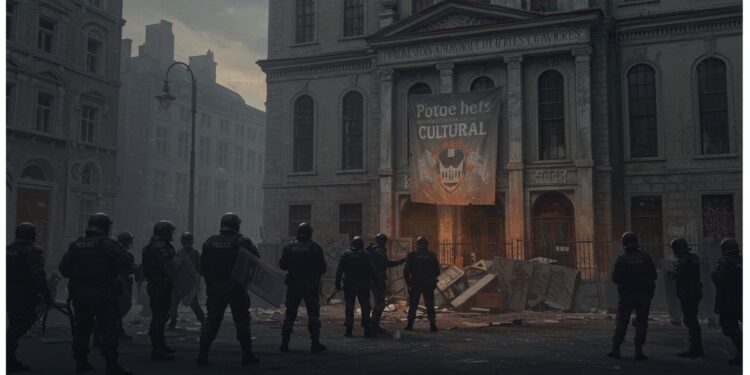 Évacuation Tendue à Paris : Migrants Expulsés d’un Lieu Culturel - Viral Mag Évacuation musclée à la Gaîté Lyrique des migrants délogés après 3 mois doccupation Que sest il passé Découvrez les détails choc Viral Mag