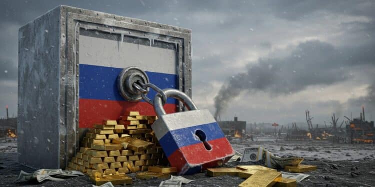 Faire Payer la Russie pour l’Ukraine : Enjeux et Débats - Viral Mag Décryptage  peut on saisir les fonds russes gelés pour aider lUkraine  Un débat juridique et politique explosif qui divise lEurope    Viral Mag