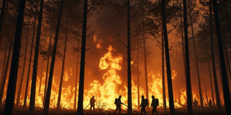 Feux de Forêt en Corée du Sud : Une Lutte Acharnée - Viral Mag 25032025 La Corée du Sud en proie à des feux de forêt historiques des milliers dhectares ravagés des vies perdues Comment les pompiers luttent ils face à lenfer Viral Mag