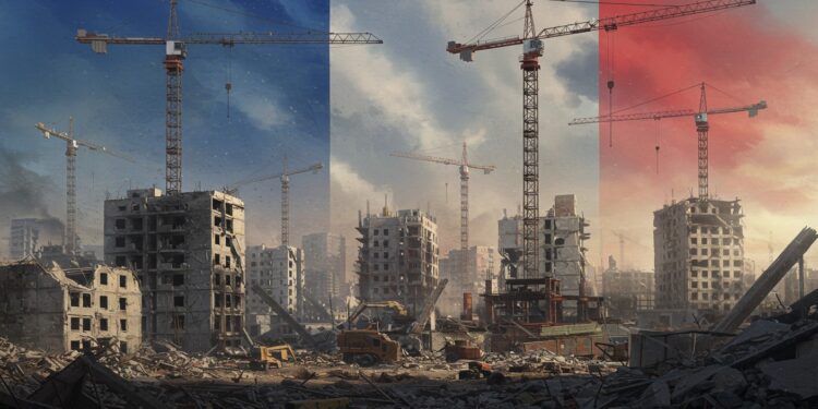 France et Ukraine : Un Pari Économique Audacieux - Viral Mag La France investit 200M€ pour reconstruire lUkraine opportunité ou risque face à la guerre Découvrez les enjeux Viral Mag