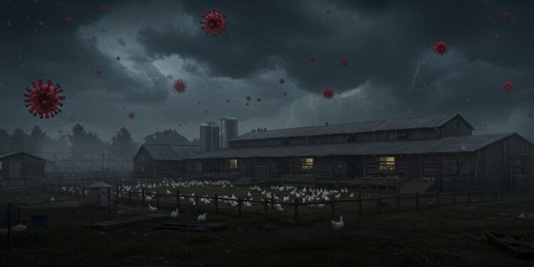 Grippe Aviaire : Une Réponse Mondiale Urgente Requise - Viral Mag La grippe aviaire explose dans 124 pays LONU appelle à une action globale et à la vaccination Quels risques pour lhumanité Découvrez vite Viral Mag