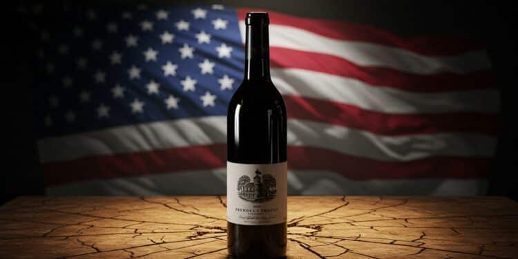 Trump menace de taxer les vins européens à 200  La France riposte la filière salarme Découvrez les enjeux de cette guerre commerciale explosive    Viral Mag