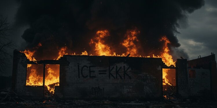 Incendie au Siège Républicain : Violence Politique en Hausse - Viral Mag Un incendie au siège républicain du Nouveau Mexique ravive les tensions Violence politique ou simple vandalisme Découvrez les détails choc Viral Mag