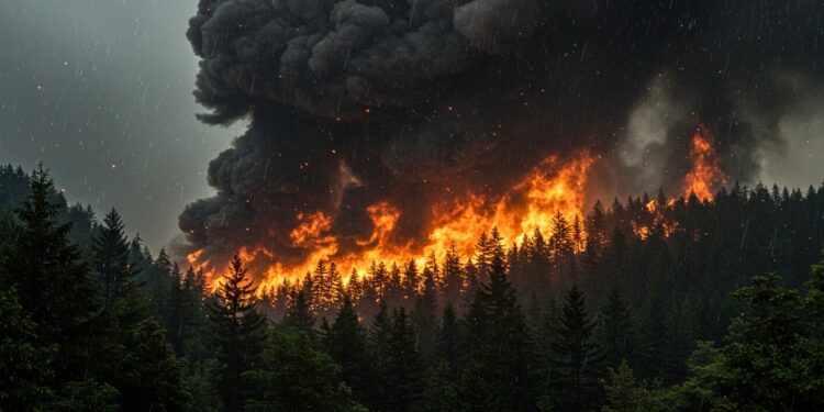 Incendies en Corée du Sud : 28 Morts, la Pluie Apporte l’Espoir - Viral Mag Découvrez le drame des incendies en Corée du Sud 28 morts des temples détruits et un répit grâce à la pluie Que sest il passé Viral Mag