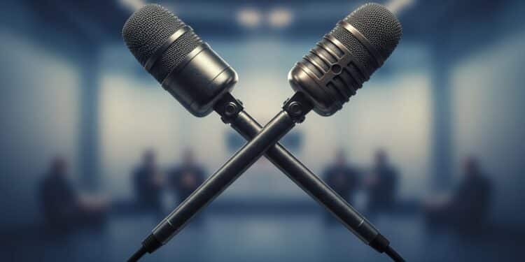 Jean-Michel Aphatie et Cyril Hanouna : Réconciliation Inattendue ? - Viral Mag 21032025 Jean Michel Aphatie et Cyril Hanouna enterrent ils la hache de guerre après des mois de clashs Une défense inattendue relance le suspense médiatique Viral Mag