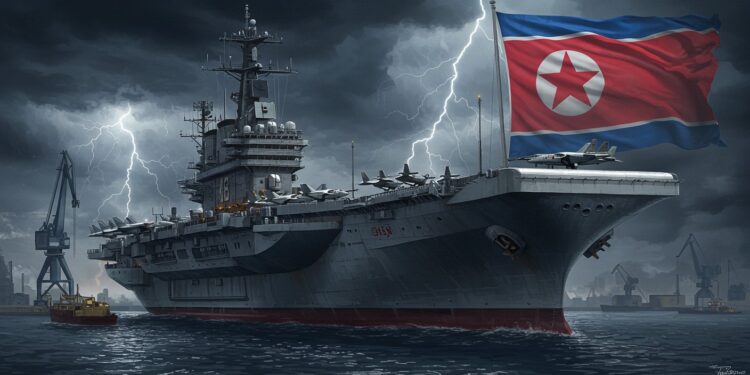 Tensions en Corée  Pyongyang dénonce larrivée dun porte avions US à Busan Provocation ou stratégie  Découvrez les dessous de cette crise    Viral Mag