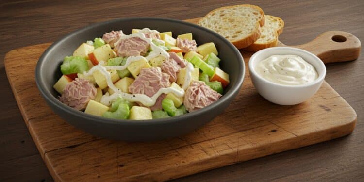 20032025   Une salade de thon révolutionnaire avec une touche sucrée et croquante  et si vous teniez enfin LA recette parfaite pour vos déjeuners    Viral Mag